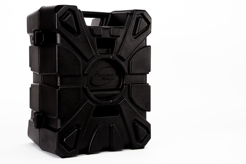 CAISSON DE TRANSPORT POUR TREUIL PCW3000, EMPLACEMENT MOULÉ