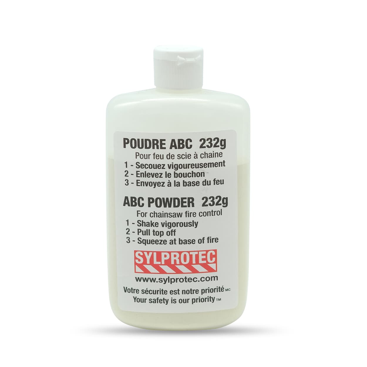 BOUTEILLE DE POUDRE CLASSE ABC, FORMAT DE POCHE