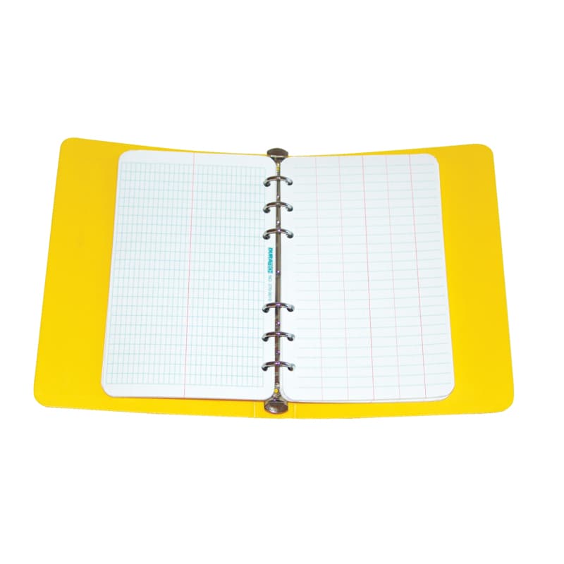 CARTABLE 6 TROUS - JAUNE