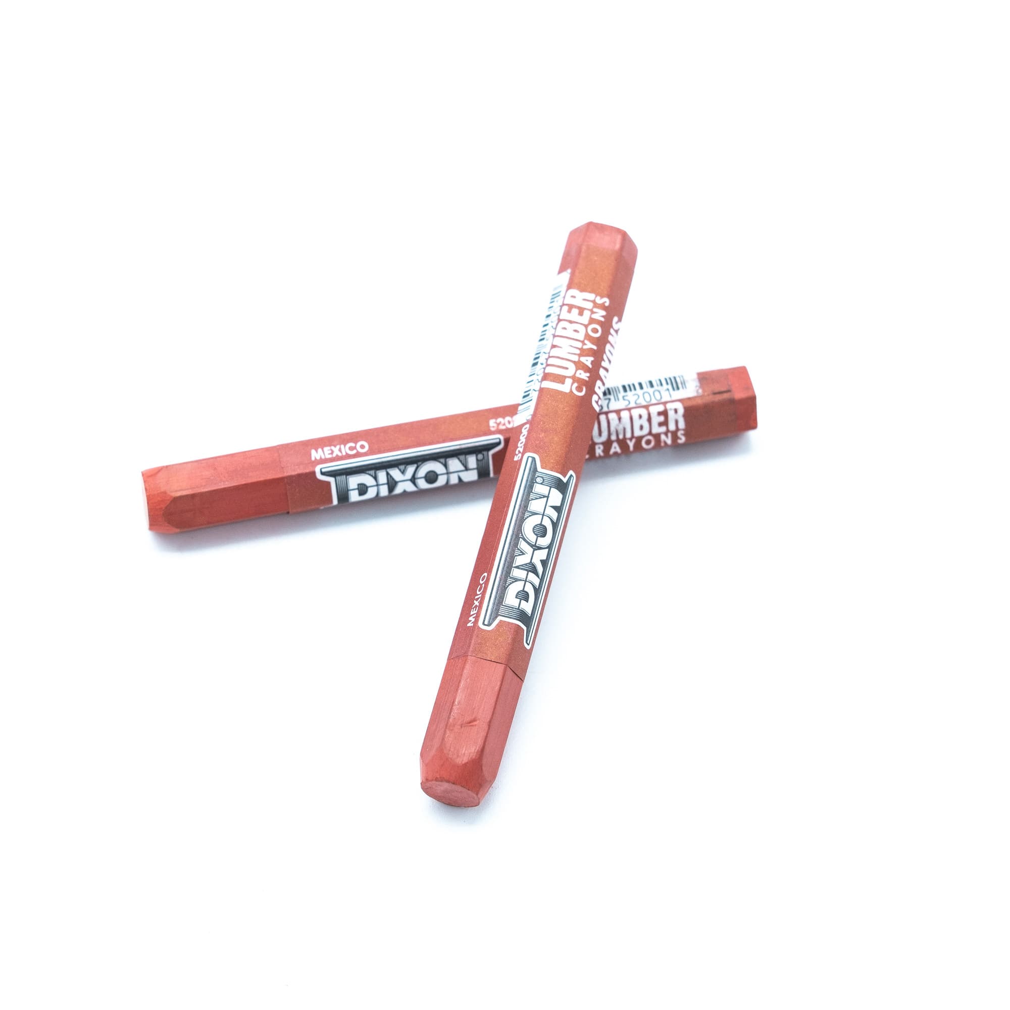 CRAYONS DE CIRE GRAS DE DIXON, ROUGE - PAQUET DE 12