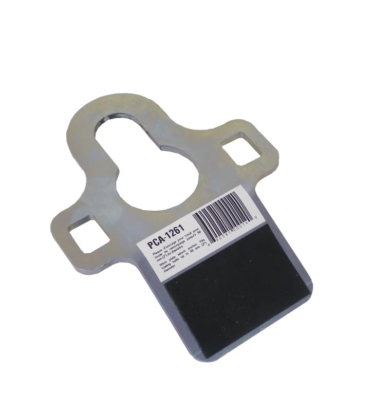 PLAQUE D'ANCRAGE DE TREUIL POUR BOULES DE REMORQUAGE